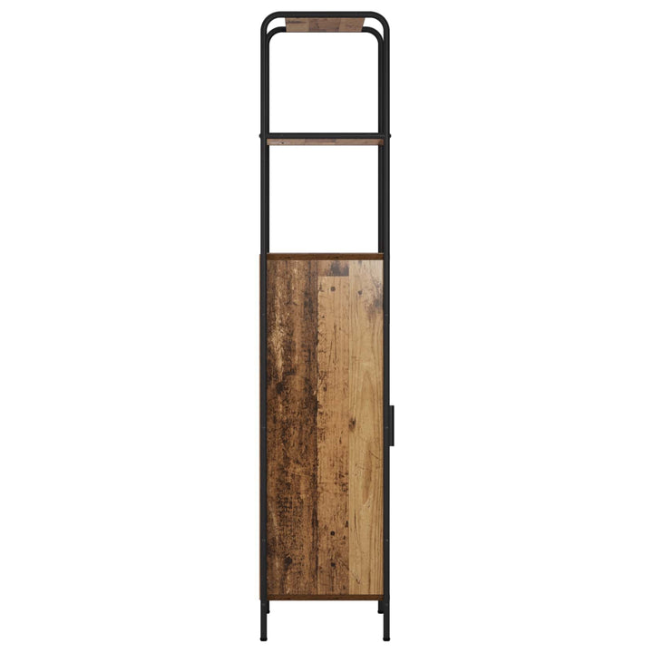 Highboard Gammelt træ 40 x 33 x 161 cm Konstrueret træ