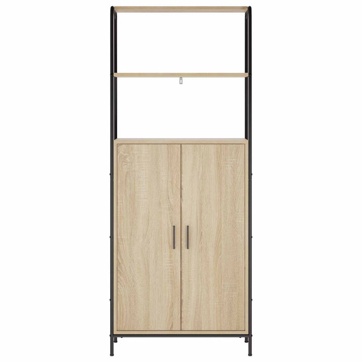 Highboard Sonoma-eg 40 x 33 x 161 cm Konstrueret træ