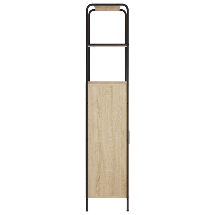 Highboard Sonoma-eg 40 x 33 x 161 cm Konstrueret træ