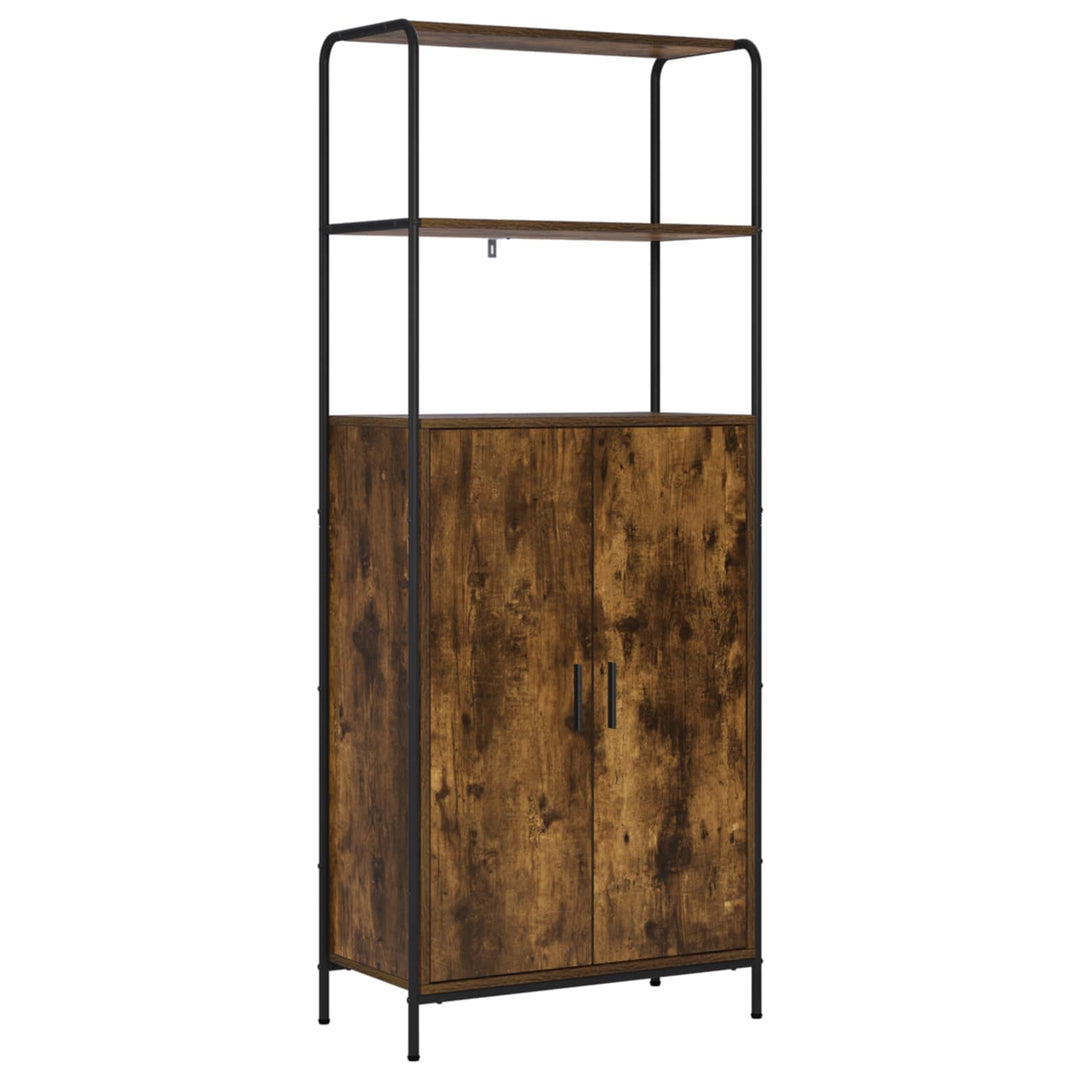 Highboard Røget eg 40 x 33 x 161 cm Konstrueret træ