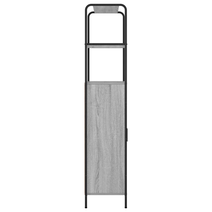 Highboard Grå Sonoma 40 x 33 x 161 cm Konstrueret træ