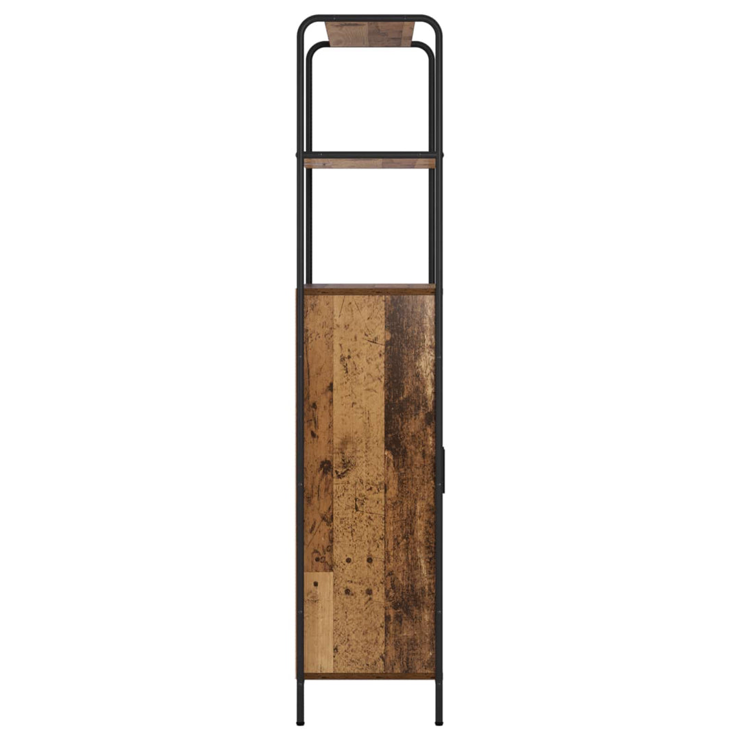 Highboard Gammelt træ 40 x 33 x 161 cm Konstrueret træ