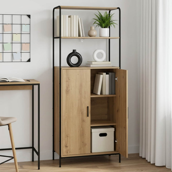 Highboard Artisan-eg 40 x 33 x 161 cm Konstrueret træ