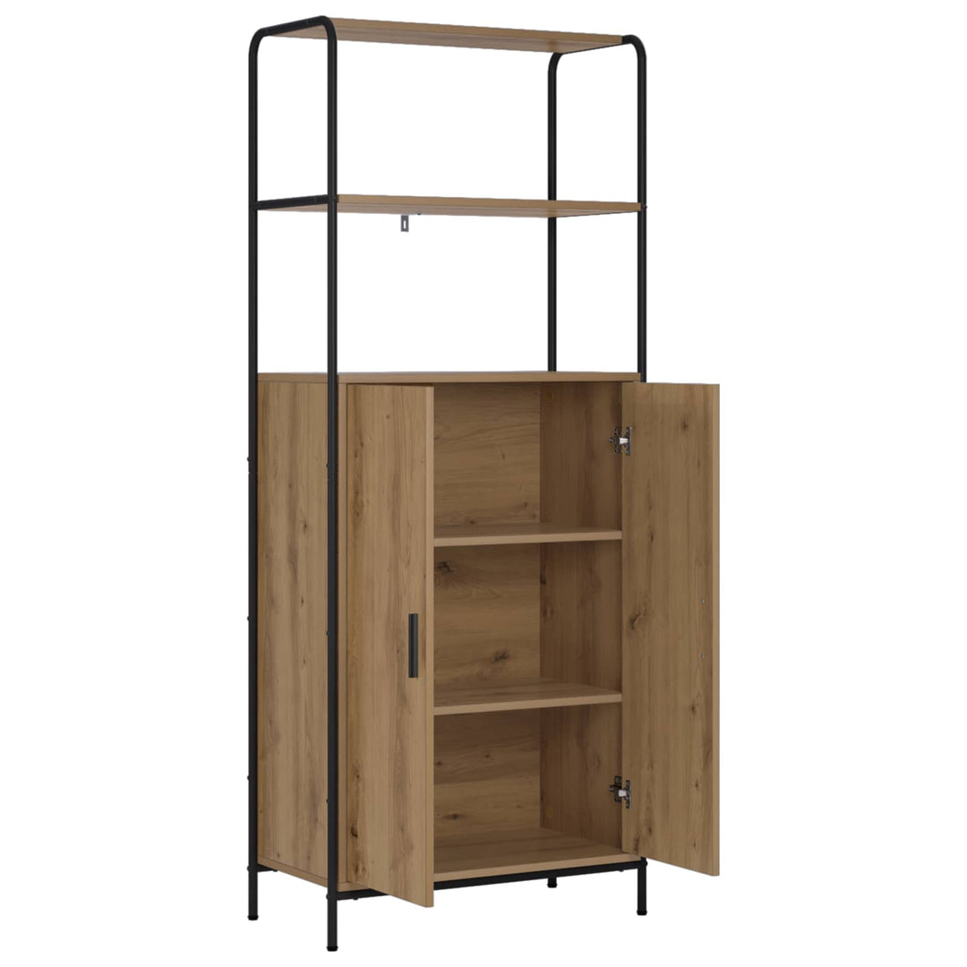 Highboard Artisan-eg 40 x 33 x 161 cm Konstrueret træ