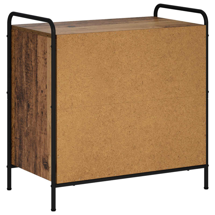 Skuffeskab Gammelt træ 70 x 39,5 x 71 cm Konstrueret træ