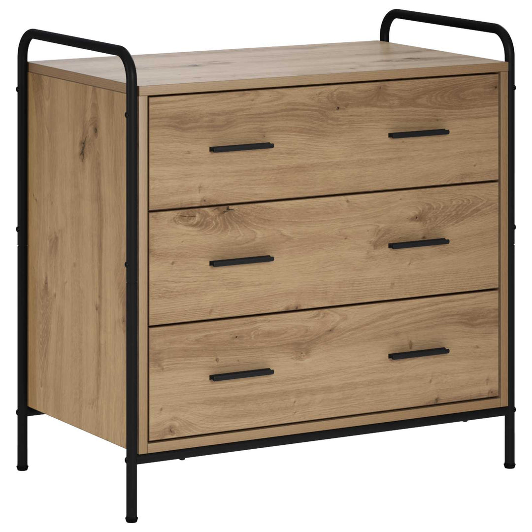 Skuffeskab Artisan-eg 70 x 39,5 x 71 cm Konstrueret træ