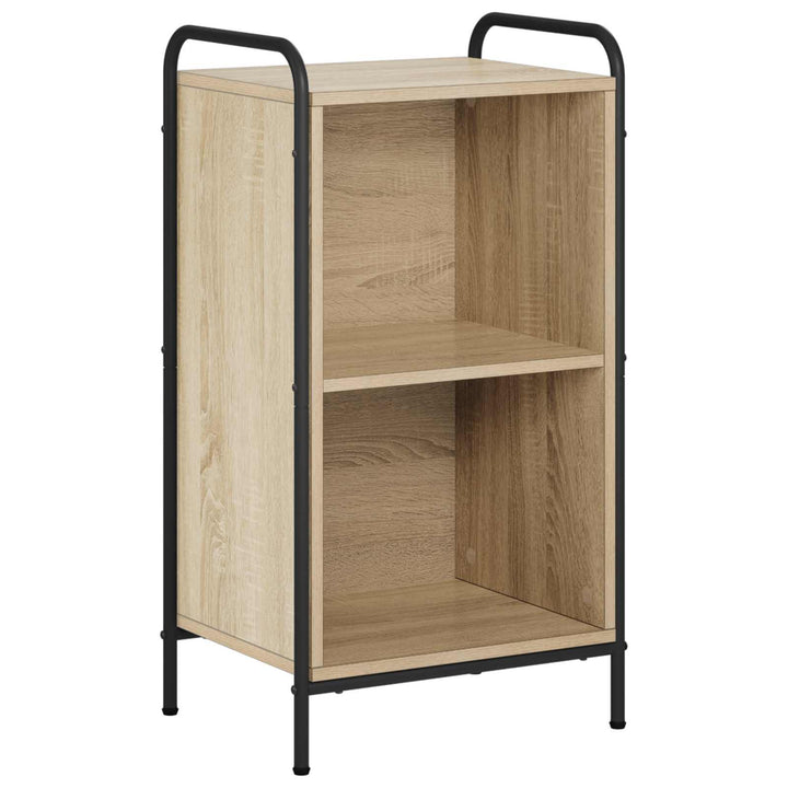 Bogskab 55,5 x 33 x 174 cm Konstrueret træ Sonoma-eg