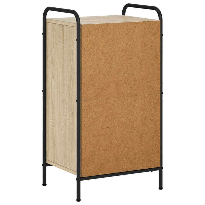 Bogskab 55,5 x 33 x 174 cm Konstrueret træ Sonoma-eg