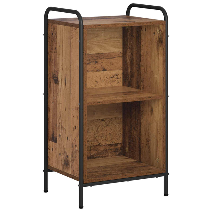 Bogskab 55,5 x 33 x 174 cm Konstrueret træ Gammelt træ
