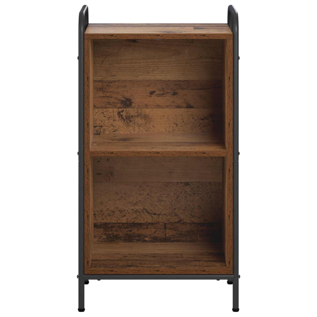 Bogskab 55,5 x 33 x 174 cm Konstrueret træ Gammelt træ