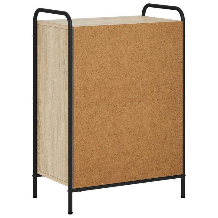 Bogskab 55,5 x 33 x 174 cm Konstrueret træ Sonoma-eg
