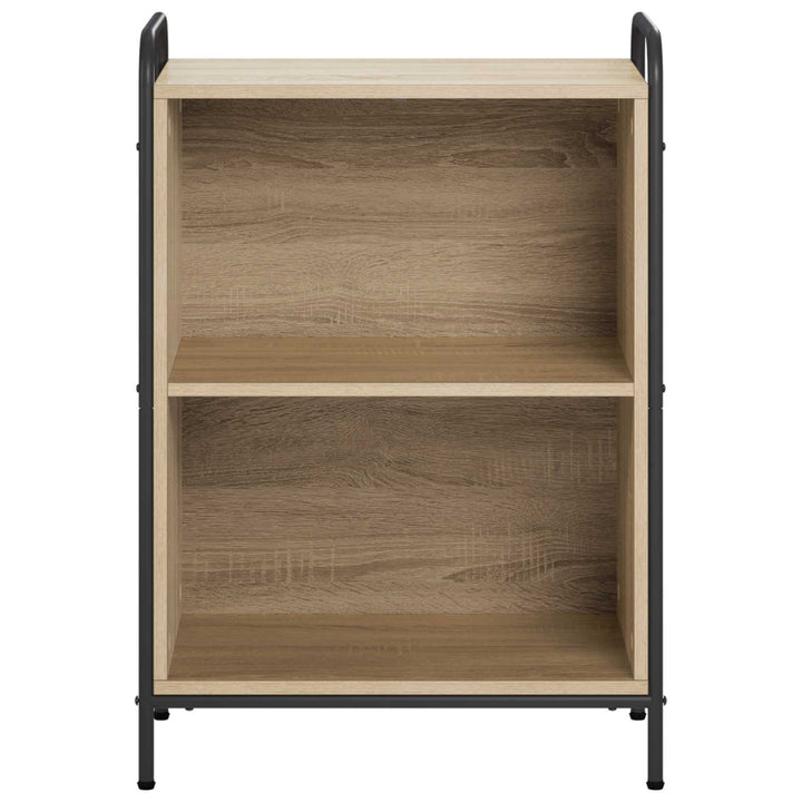 Bogskab 55,5 x 33 x 174 cm Konstrueret træ Sonoma-eg