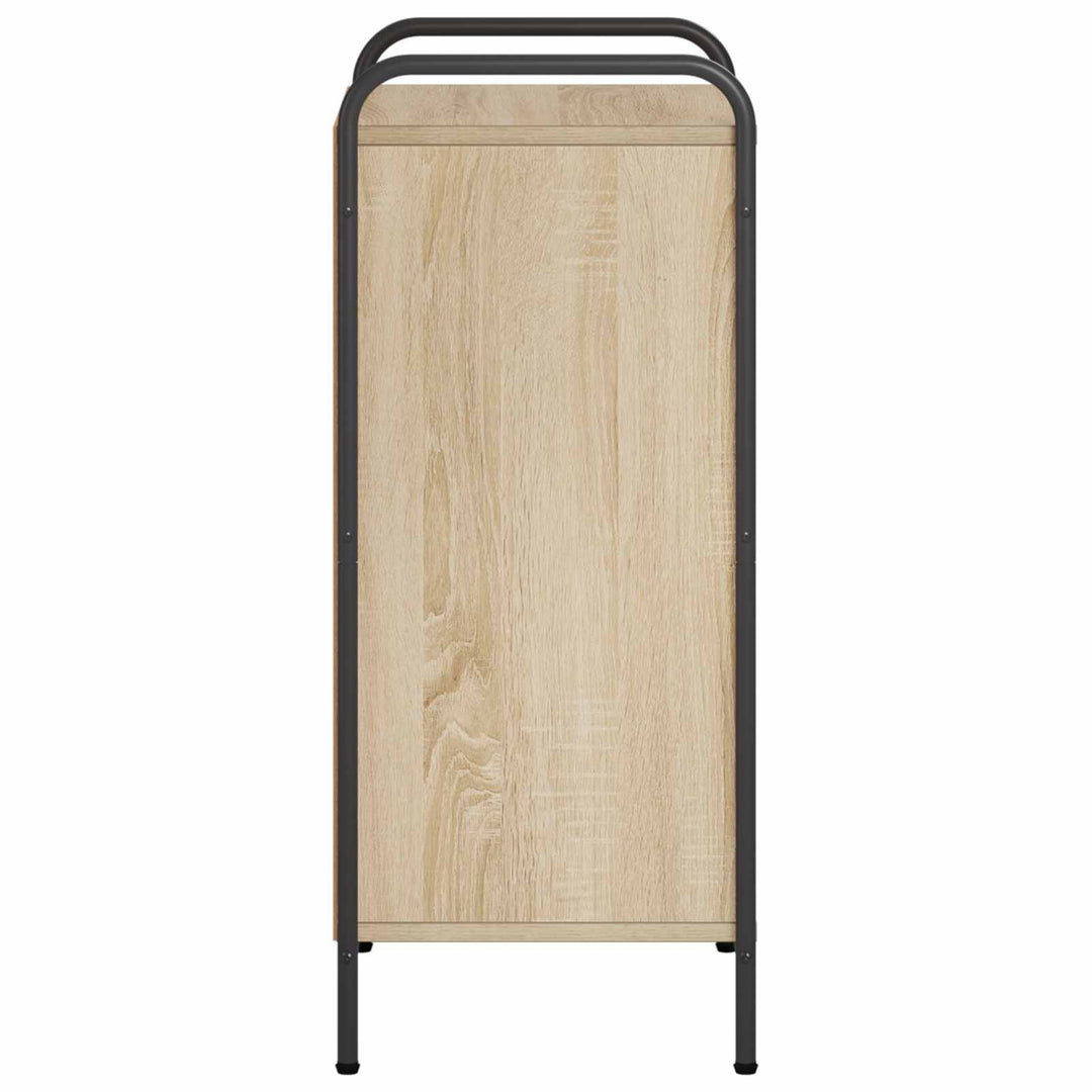 Bogskab 55,5 x 33 x 174 cm Konstrueret træ Sonoma-eg