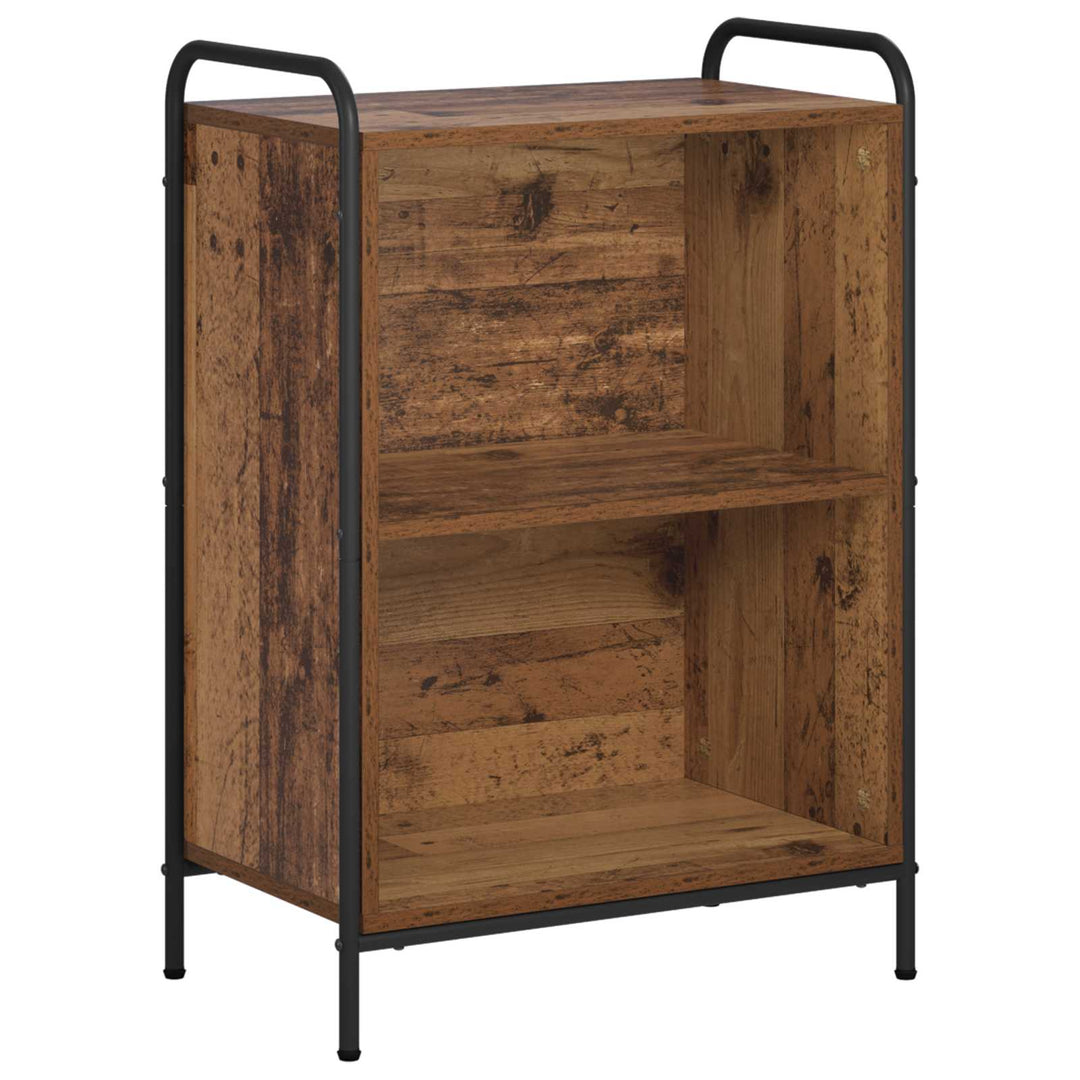 Bogskab 55,5 x 33 x 174 cm Konstrueret træ Gammelt træ