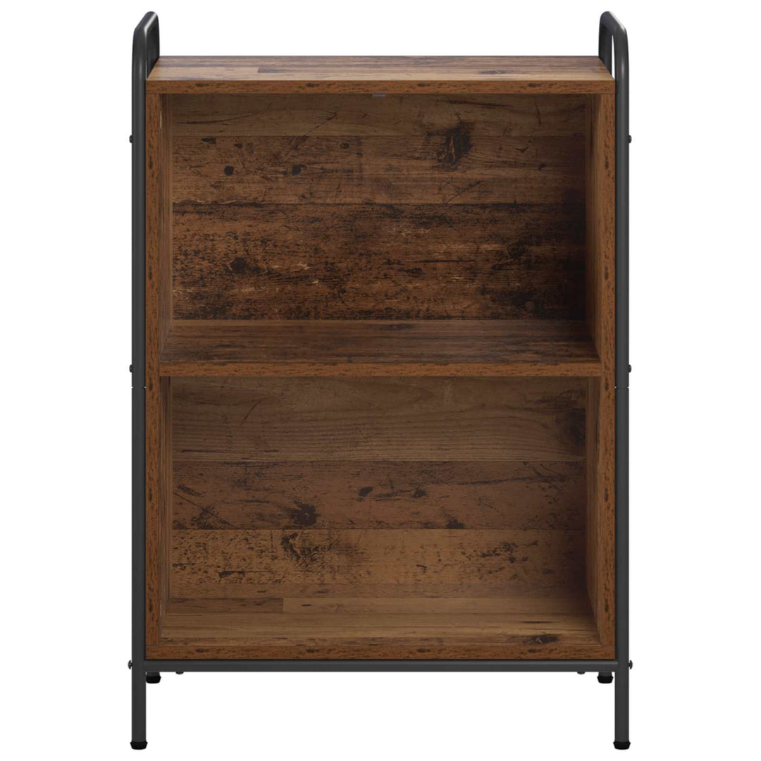 Bogskab 55,5 x 33 x 174 cm Konstrueret træ Gammelt træ
