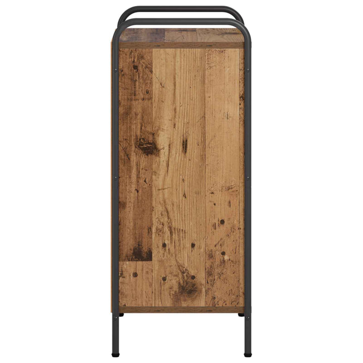 Bogskab 55,5 x 33 x 174 cm Konstrueret træ Gammelt træ