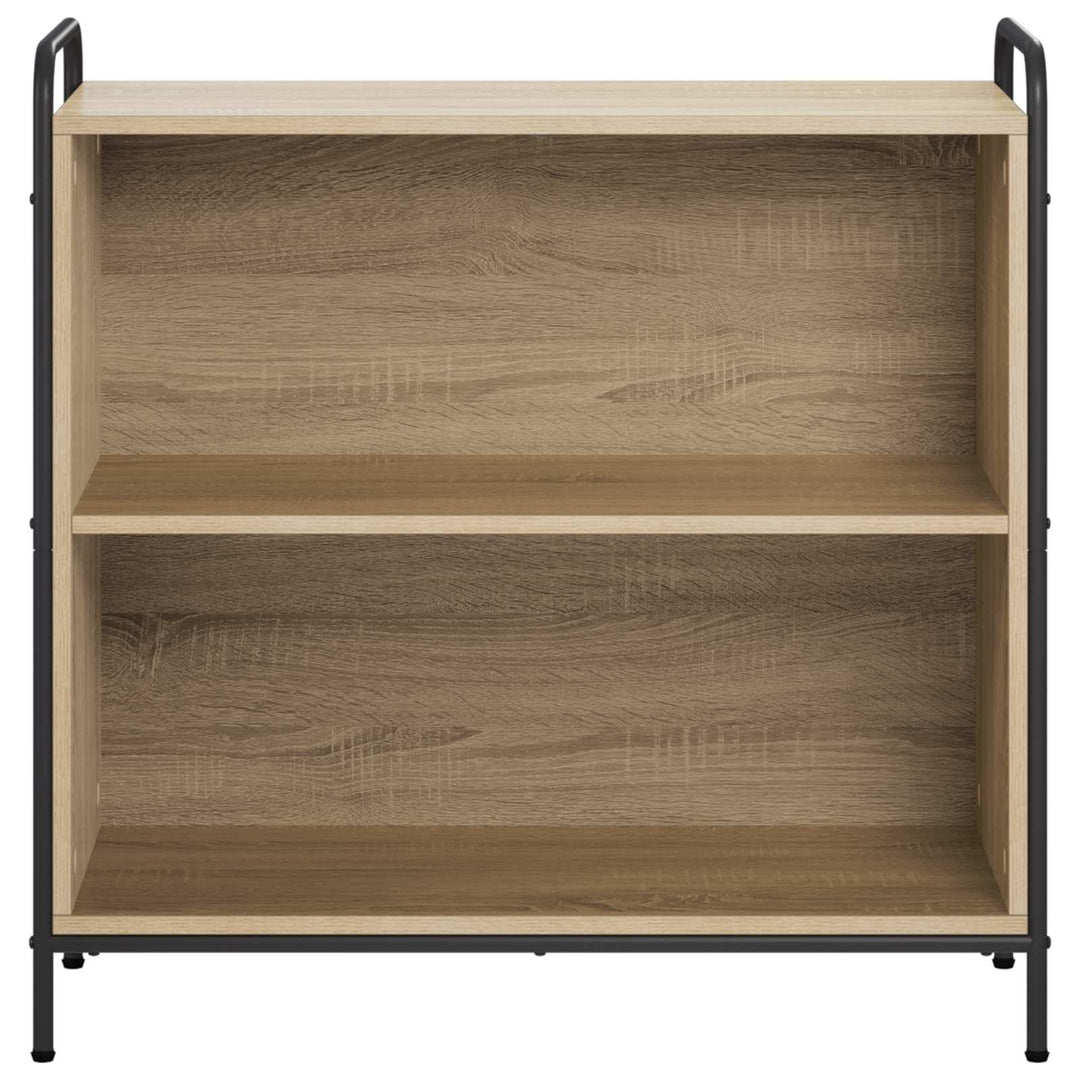 Bogskab 80 x 33 x 80 cm Konstrueret træ Sonoma-eg