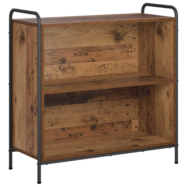 Bogskab 80 x 33 x 80 cm Konstrueret træ Gammelt træ