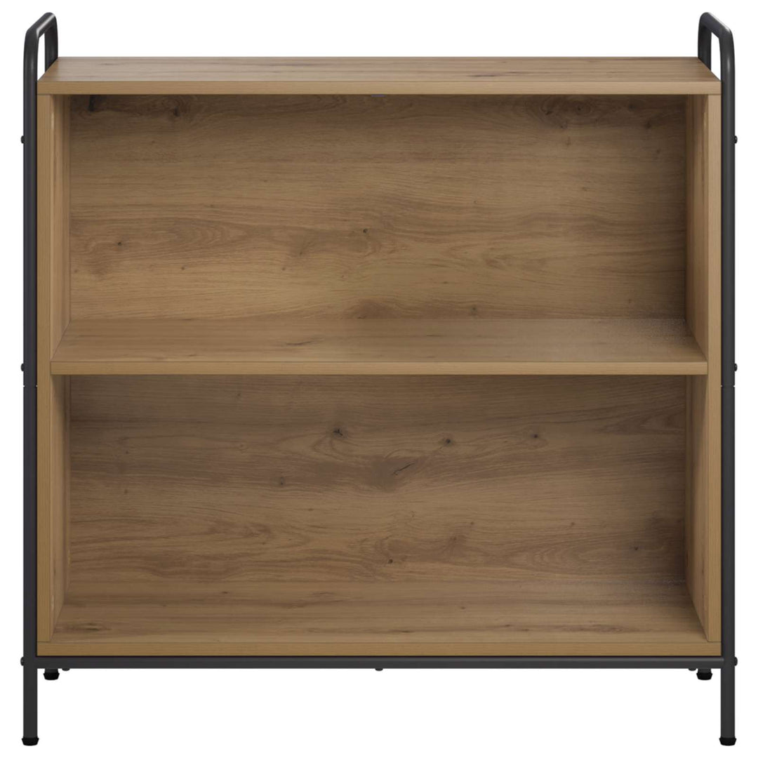 Bogskab 80 x 33 x 80 cm Konstrueret træ Artisan-eg