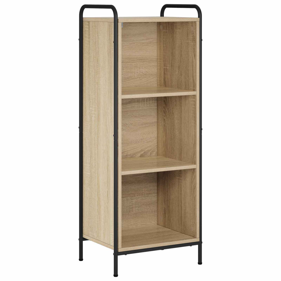 Bogskab 55,5 x 33 x 174 cm Konstrueret træ Sonoma-eg