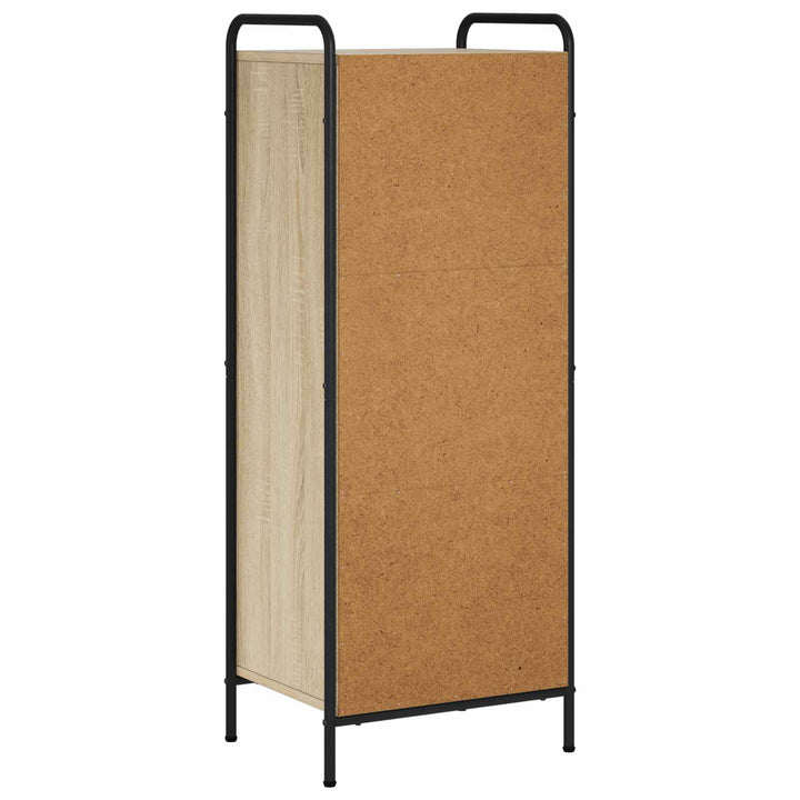 Bogskab 55,5 x 33 x 174 cm Konstrueret træ Sonoma-eg