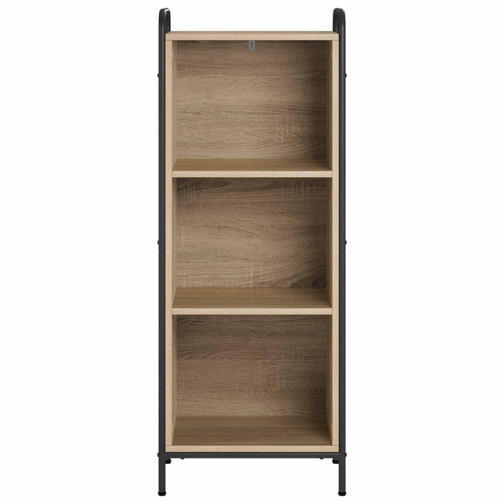 Bogskab 55,5 x 33 x 174 cm Konstrueret træ Sonoma-eg