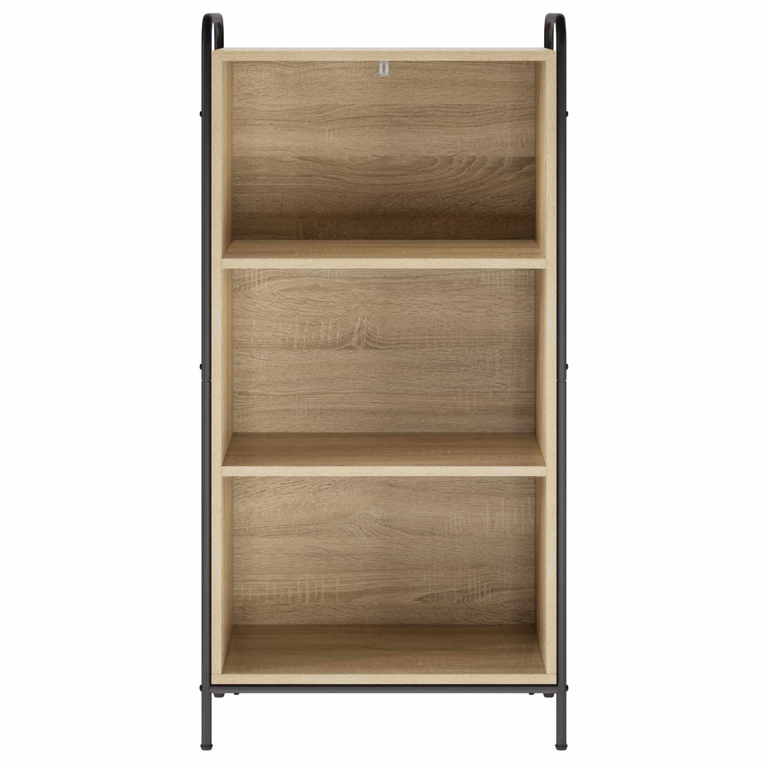Bogskab 55,5 x 33 x 174 cm Konstrueret træ Sonoma-eg