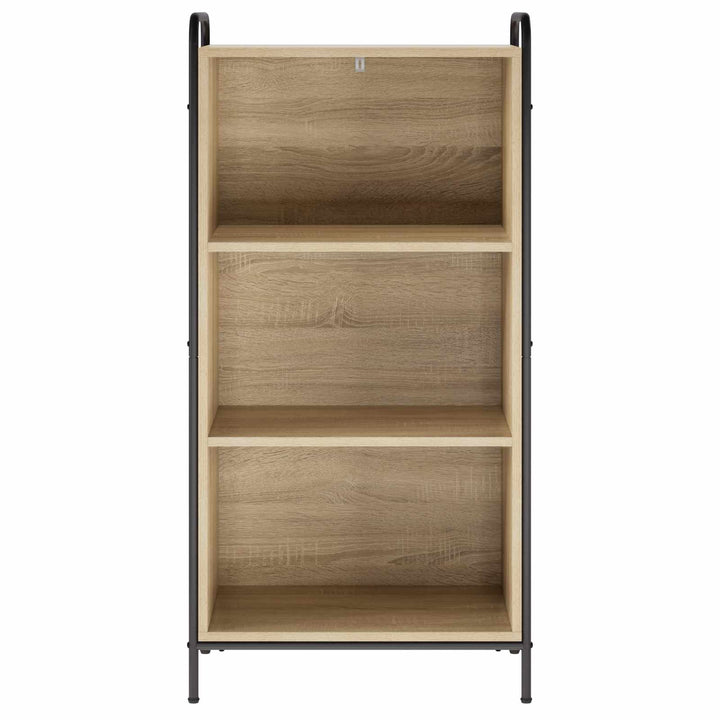 Bogskab 55,5 x 33 x 174 cm Konstrueret træ Sonoma-eg