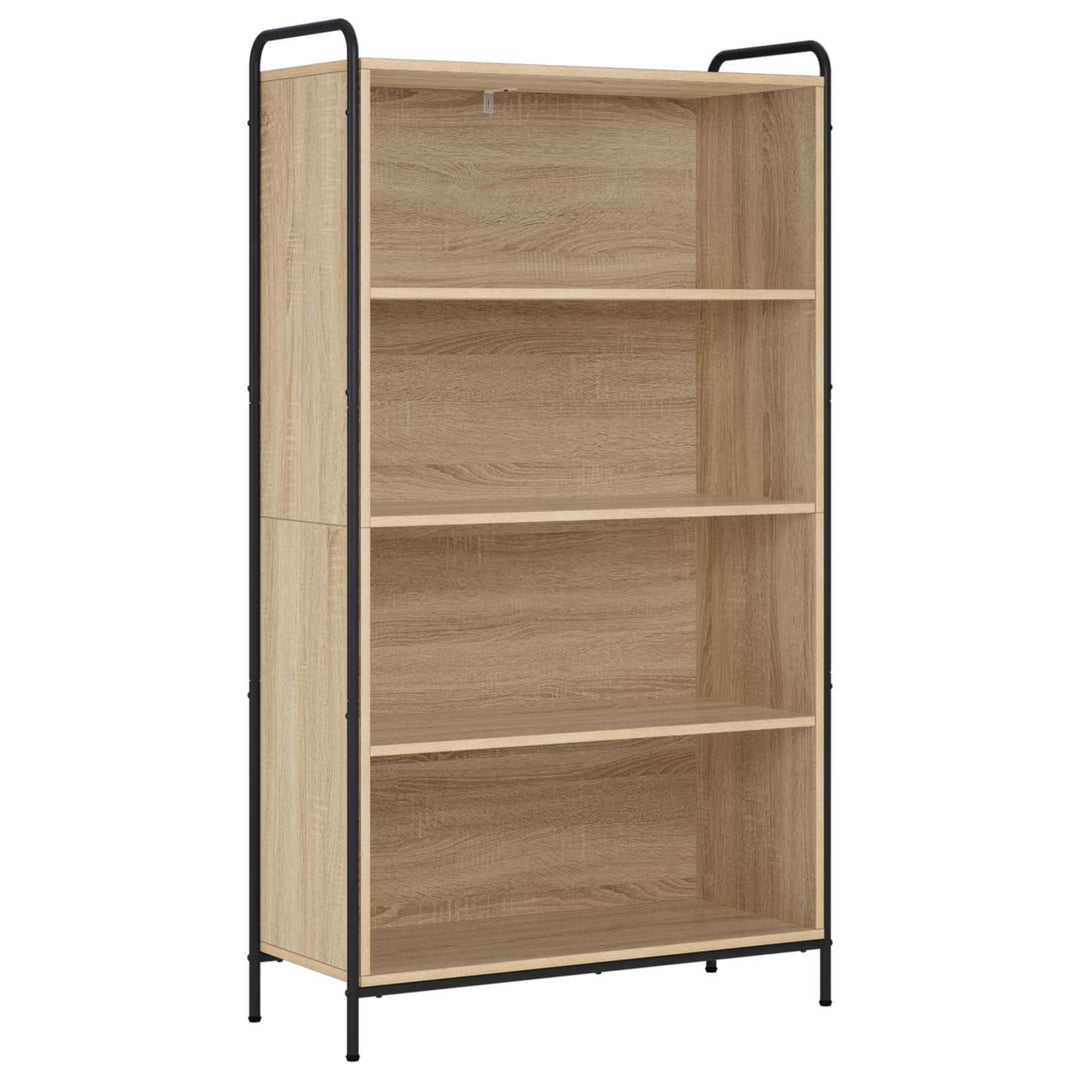 Bogskab 55,5 x 33 x 174 cm Konstrueret træ Sonoma-eg