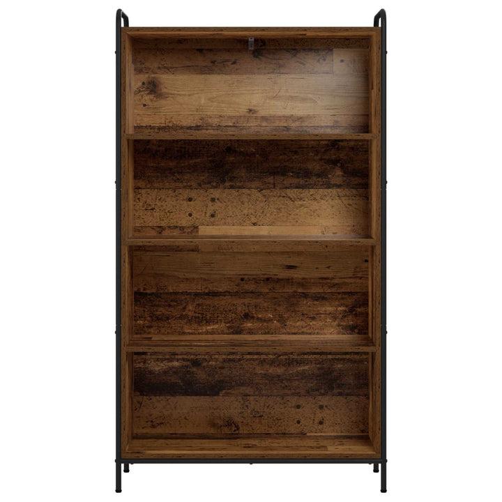 Bogskab 55,5 x 33 x 174 cm Konstrueret træ Gammelt træ