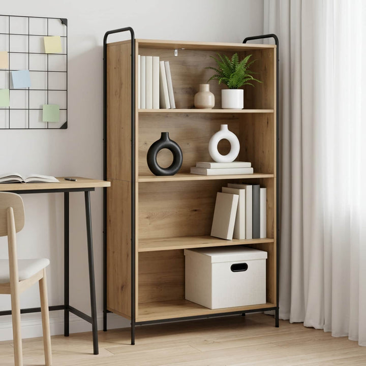 Bogskab 55,5 x 33 x 174 cm Konstrueret træ Artisan-eg