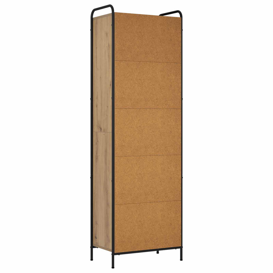 Bogskab 55,5 x 33 x 174 cm Konstrueret træ Artisan-eg