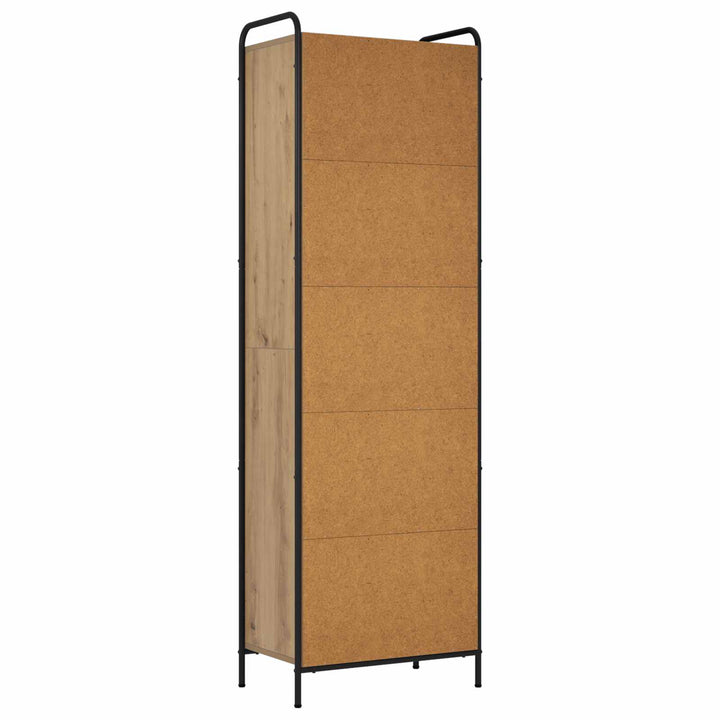 Bogskab 55,5 x 33 x 174 cm Konstrueret træ Artisan-eg