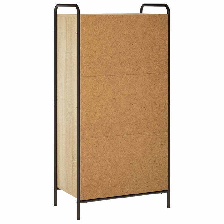 Bogskab 57 x 33 x 111 cm Konstrueret træ Sonoma-eg