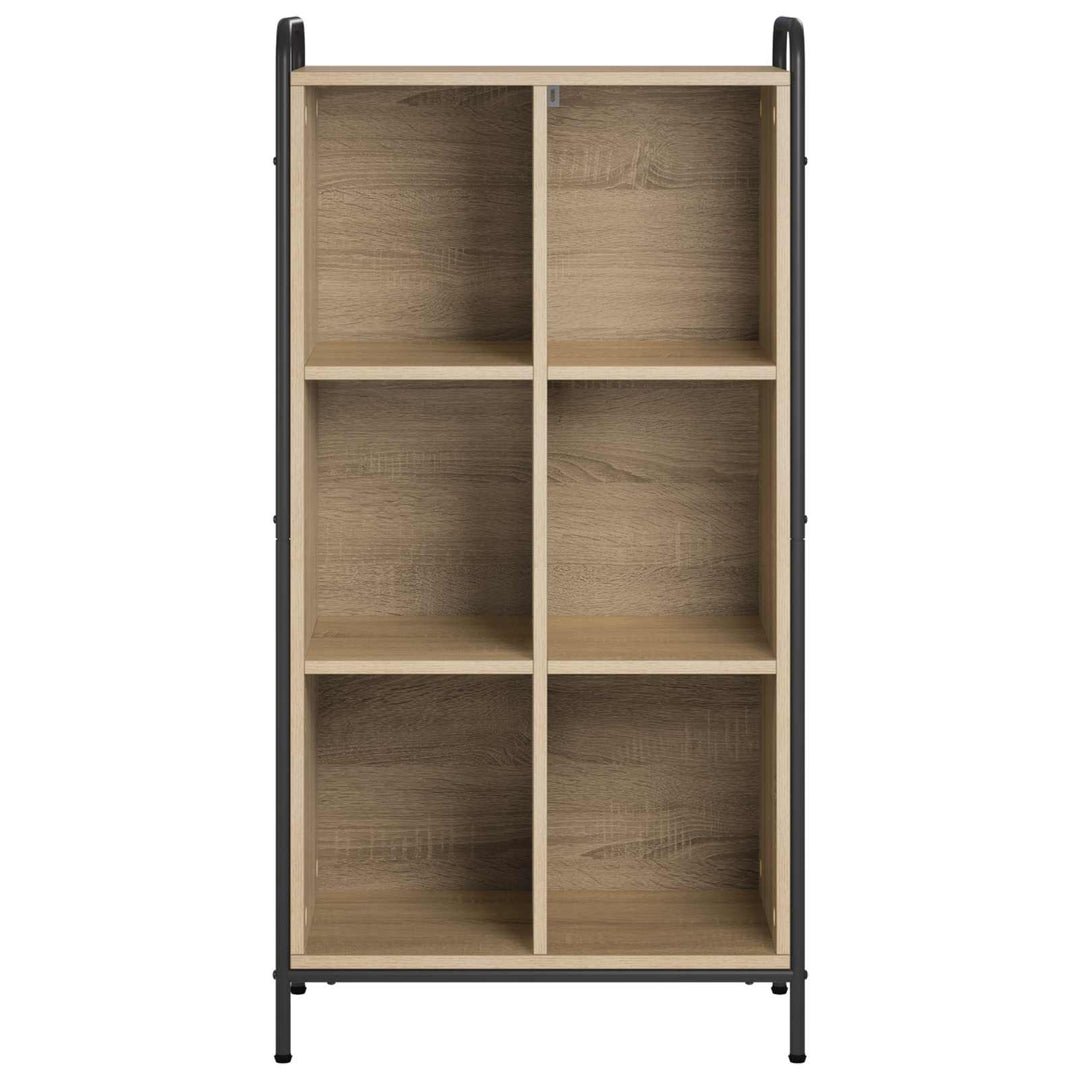 Bogskab 57 x 33 x 111 cm Konstrueret træ Sonoma-eg