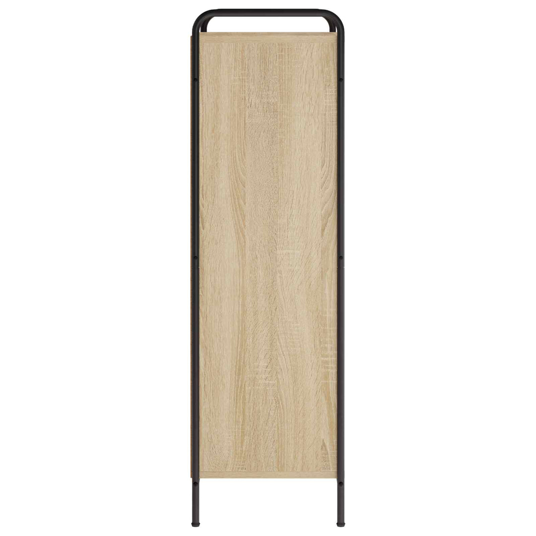 Bogskab 57 x 33 x 111 cm Konstrueret træ Sonoma-eg