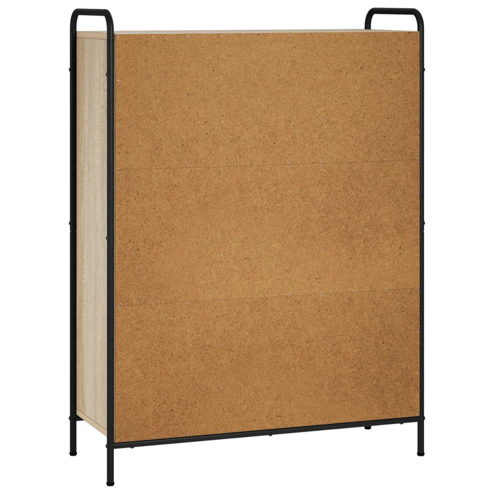 Bogskab 57 x 33 x 111 cm Konstrueret træ Sonoma-eg
