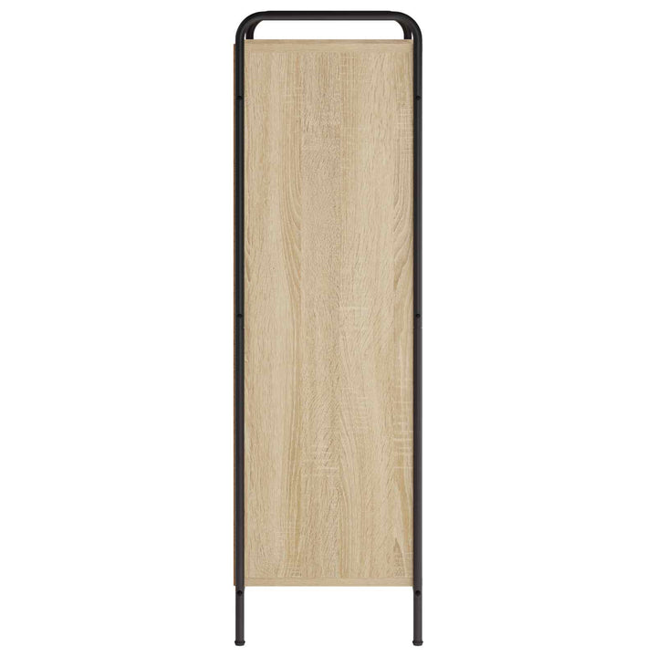 Bogskab 57 x 33 x 111 cm Konstrueret træ Sonoma-eg