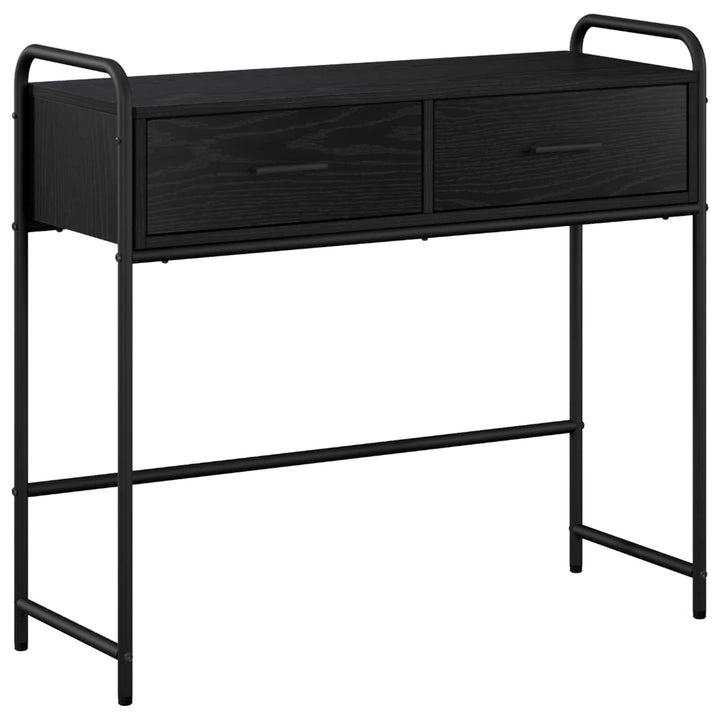 Konsolbord Sort eg 90 x 33 x 80,5 cm Konstrueret træ