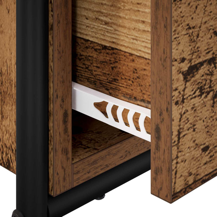 Konsolbord Gammelt træ 90 x 33 x 80,5 cm Konstrueret træ