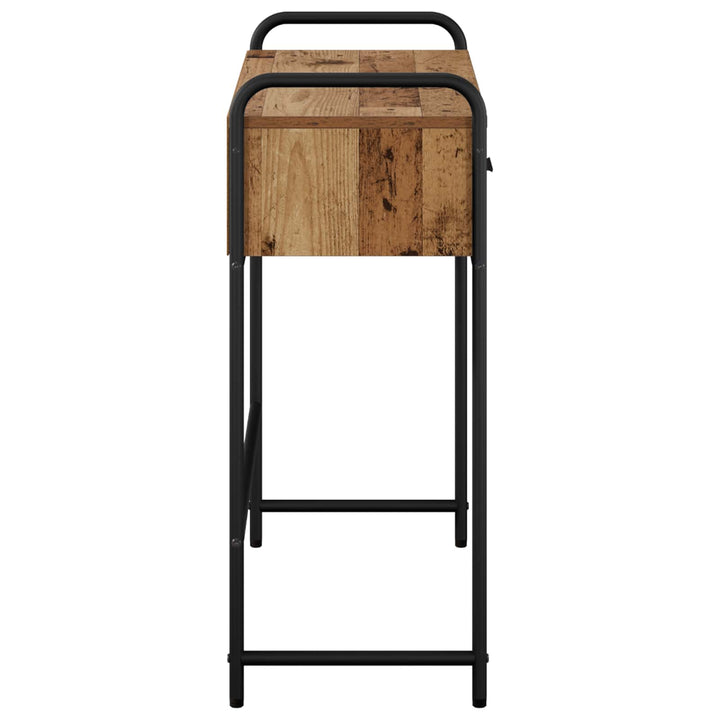 Konsolbord Gammelt træ 90 x 33 x 80,5 cm Konstrueret træ