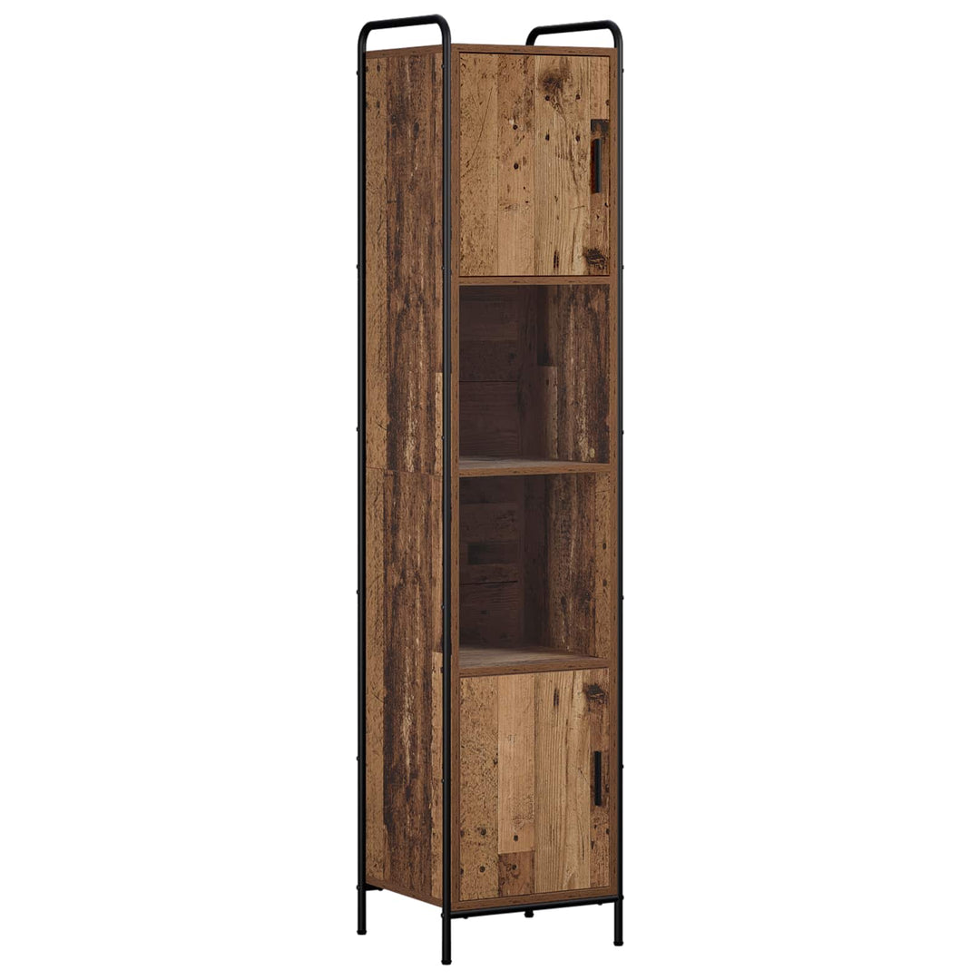 Badeværelsesskab Gammelt træ 46 x 36 x 181 cm Konstrueret træ