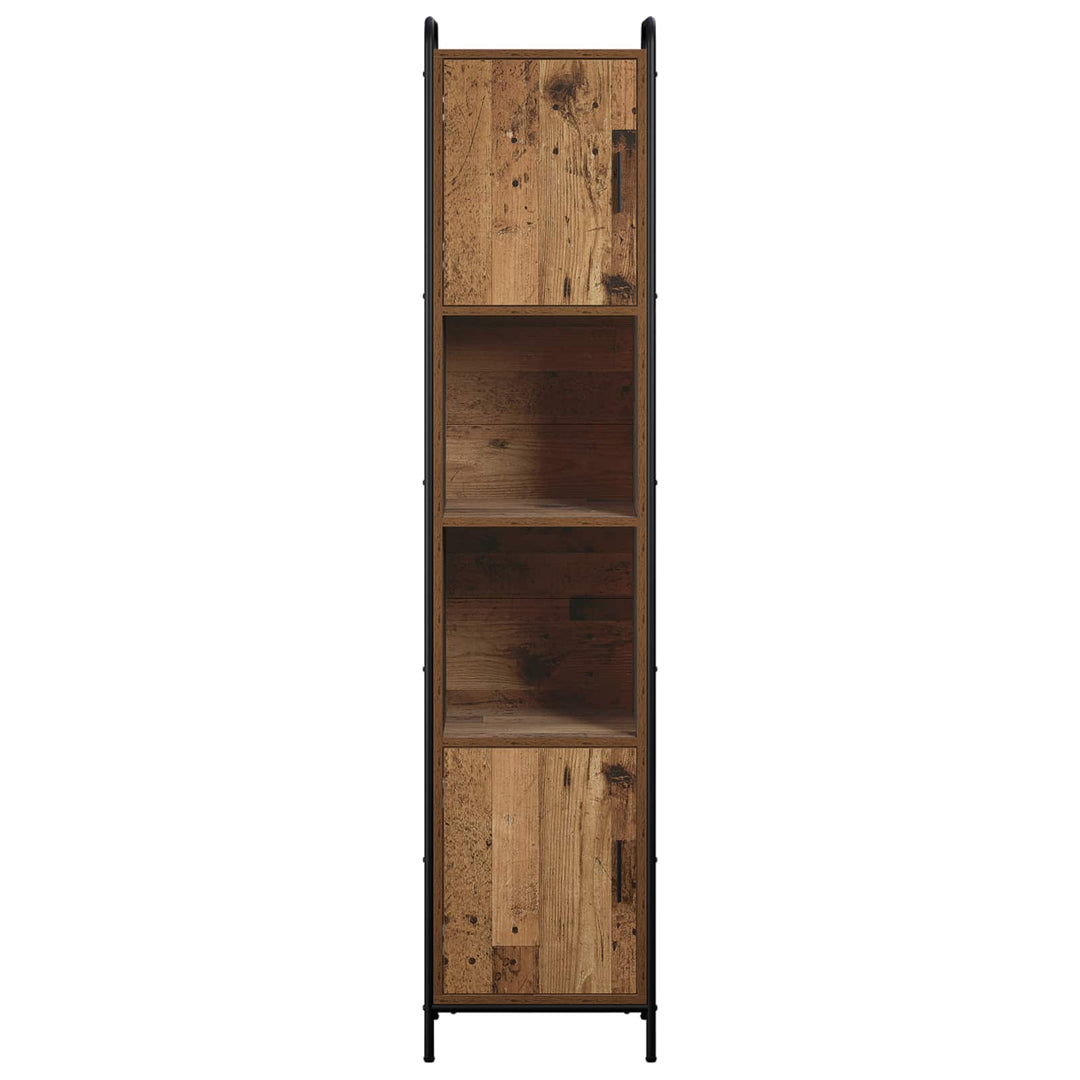 Badeværelsesskab Gammelt træ 46 x 36 x 181 cm Konstrueret træ
