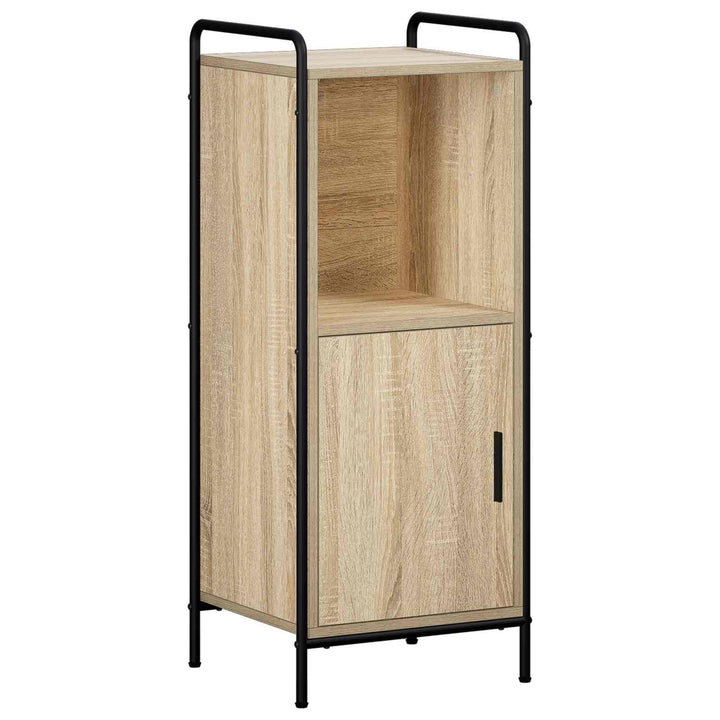 Badeværelsesskab Sonoma-eg 40 x 36 x 99,5 cm Konstrueret træ