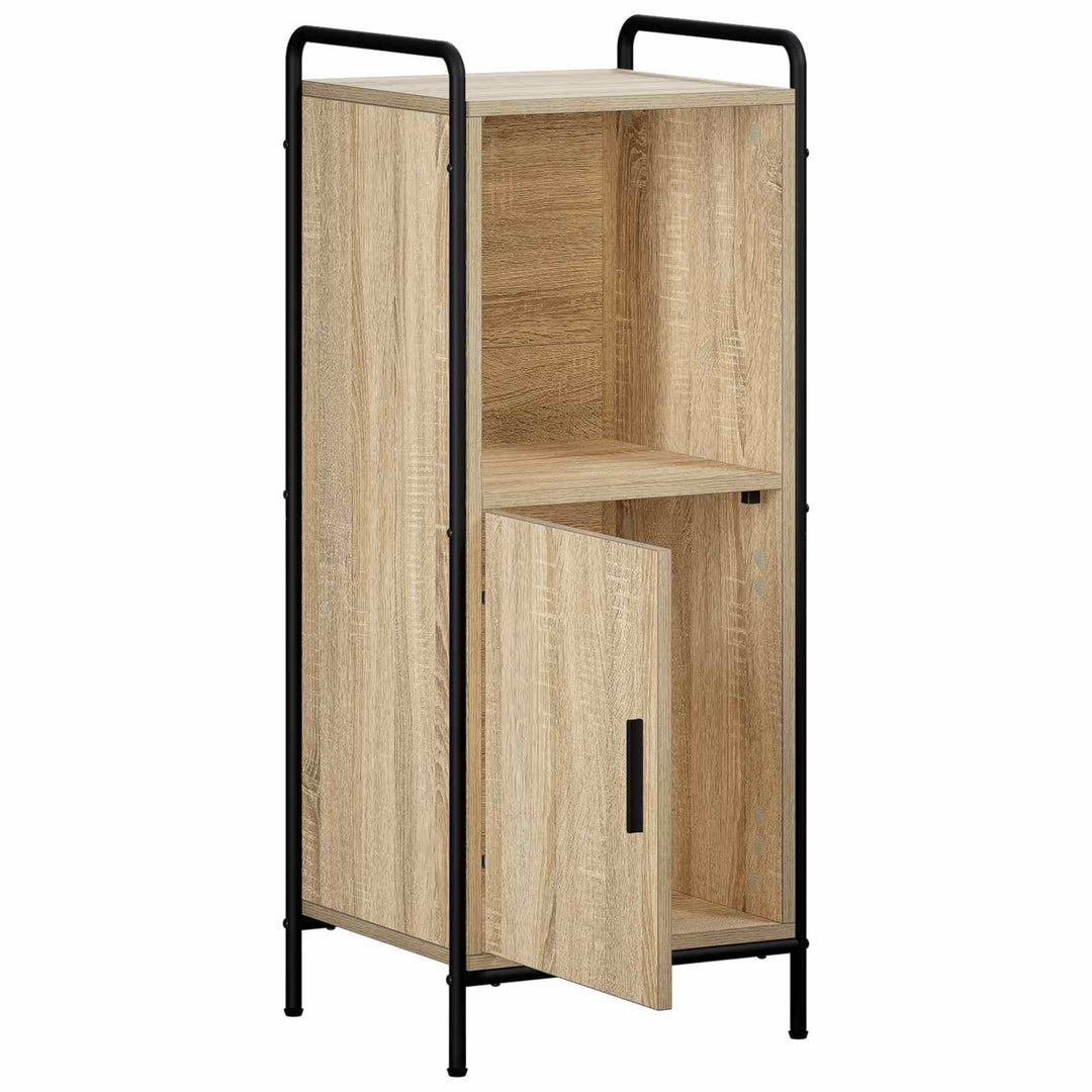 Badeværelsesskab Sonoma-eg 40 x 36 x 99,5 cm Konstrueret træ