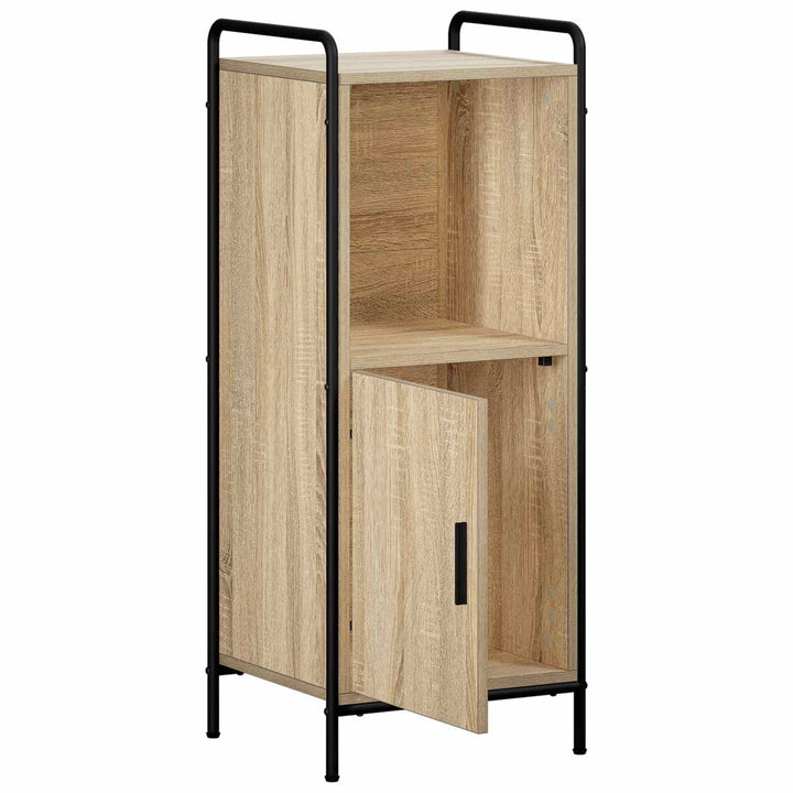 Badeværelsesskab Sonoma-eg 40 x 36 x 99,5 cm Konstrueret træ