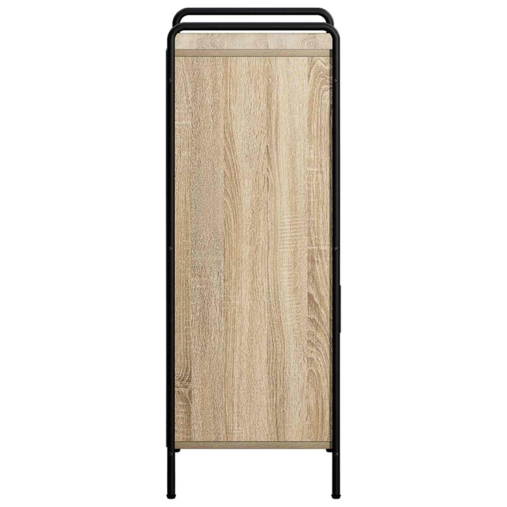 Badeværelsesskab Sonoma-eg 40 x 36 x 99,5 cm Konstrueret træ