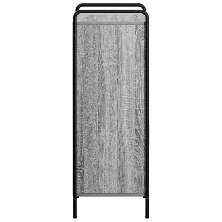 Badeværelsesskab Grå Sonoma 40 x 36 x 99,5 cm Konstrueret træ