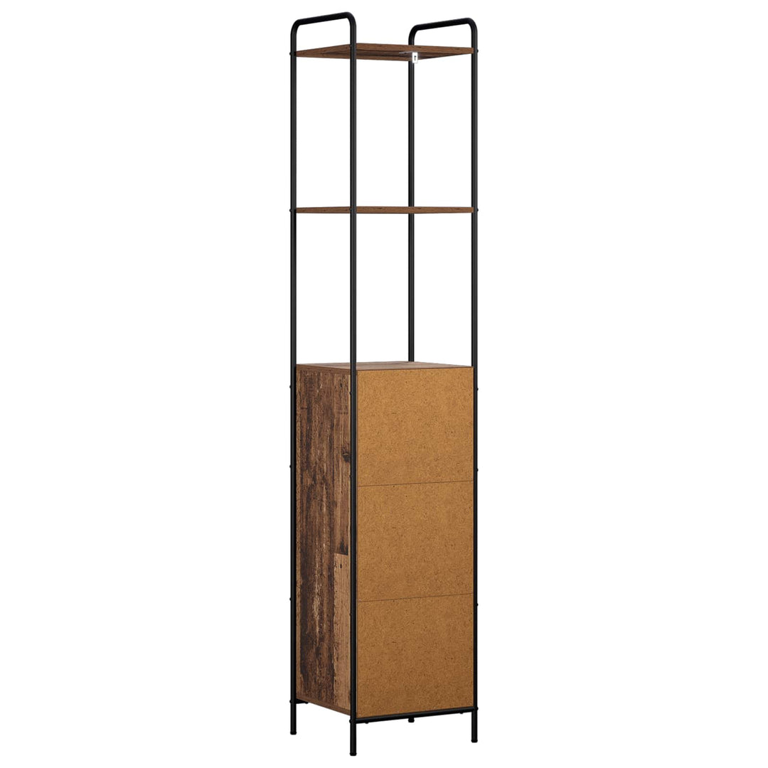 Badeværelsesskab Gammelt træ 40 x 36 x 200,5 cm Konstrueret træ