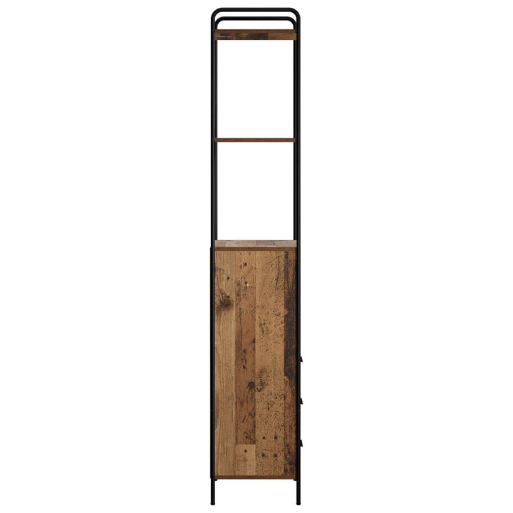 Badeværelsesskab Gammelt træ 40 x 36 x 200,5 cm Konstrueret træ